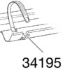 34195 Rihma klipp