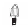 34402 Lock and Key Set