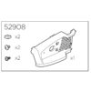 52908 Lampholder 13p L