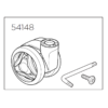 54148 Wheel complete dia 45