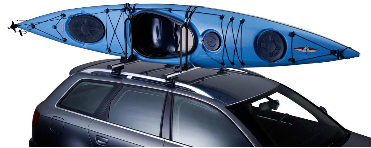 thule kayak support katuseraamidel