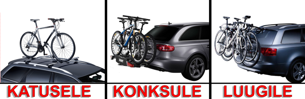 jalgrattahoidjad ja nende tüübid