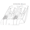 32190236 Seat - Double Black