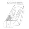 32190238 Seat - Black