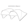 33510435 Sun Shade Double Black