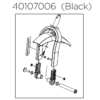 40107006 Front Fork (Black)