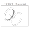 40107019 Tire & Tube Right 18"