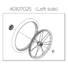 40107025 Wheel Assembly 18" Left