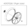 40107026 Wheel Assembly 18" Right