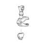 54112 Bike Arm 122mm-30 torque knob