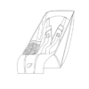 54617 Seat - Black
