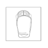 54620 Harness Buckle - Black