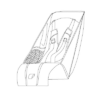 54547 Seat - Dark Shadow