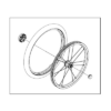 54554 Wheel Assy L - 18"