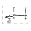 40105357 Rubber Hitch Strap Kit