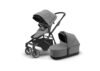 Thule Sleek + Bassinet - Black / Grey Melange