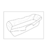 40103122 - Liner - Gray