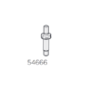 54666 - Spacer Fixpoint M8x35