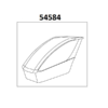 54584 Body - Double - Speedy Yellow - Thule Chariot Sport