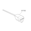31700 Wheel with screw