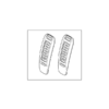 54731 Cushion Pads - Thule Yepp 2