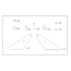 54858 Hinge Set
