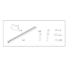 901887 Thule Mounting Rails S