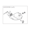 40105338 Grey left versa wing 4.0 17-X