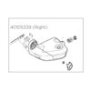 40105339 Grey right versa wing 4.0 17-X
