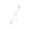 55167 Gas spring 100N