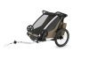 Thule Chariot Cross 2 double - Faded Khaki <span style="color: #ff0000;">UUS</span>