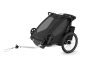 Thule Chariot Sport 2 double - Black <span style="color: #ff0000;">UUS</span>