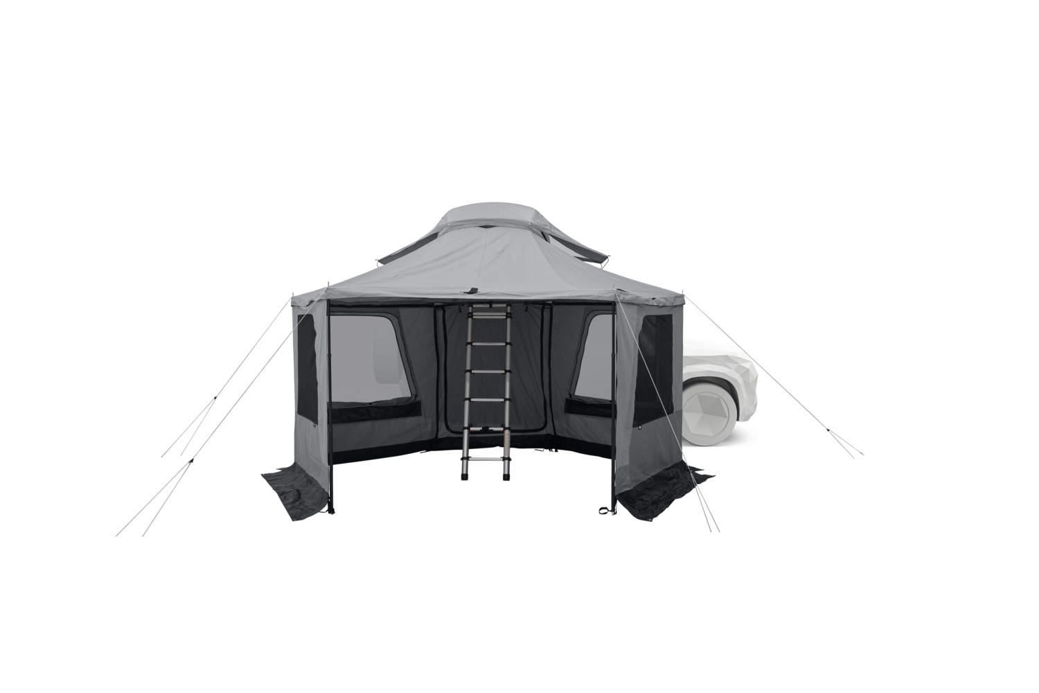 Thule Approach awning 2 walls - Ashland Grey - Image 6